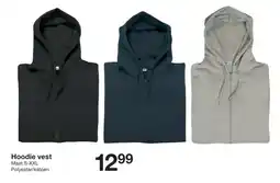 Zeeman Hoodie vest aanbieding