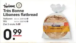 Sligro Très Bonne Libanees flatbread aanbieding