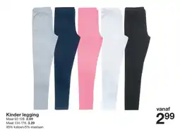 Zeeman Kinder legging aanbieding