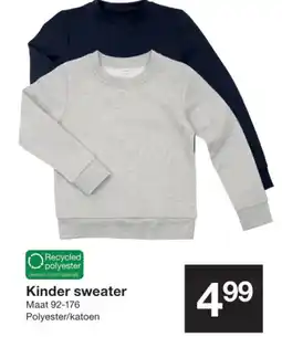 Zeeman Kinder sweater aanbieding