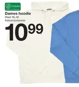 Zeeman Dames hoodie aanbieding