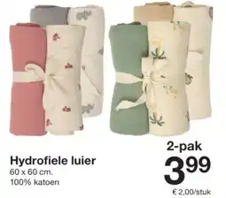 Zeeman Hydrofiele luier aanbieding