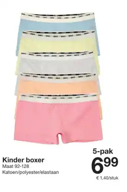 Zeeman Kinder boxer aanbieding