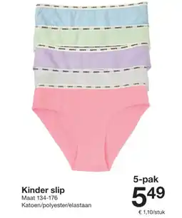 Zeeman Kinder slip aanbieding