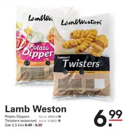 Sligro Lamb Weston aanbieding