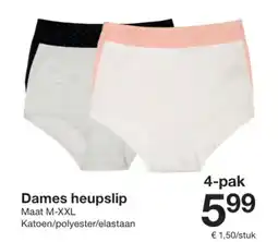 Zeeman Dames heupslip aanbieding