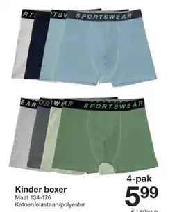 Zeeman Kinder boxer aanbieding