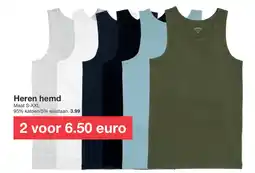 Zeeman Heren hemd aanbieding