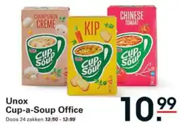 Sligro Unox Cup a Soup Office aanbieding