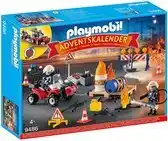 Bol.com PLAYMOBIL Adventskalender Interventie op de bouwwerf - 9486 aanbieding