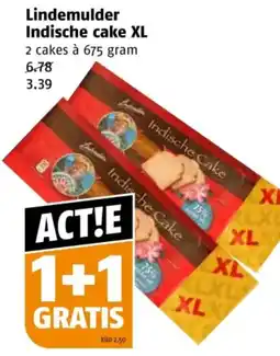 Poiesz Lindemulder Indische cake XL aanbieding