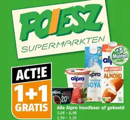 Poiesz Alle Alpro houdbaar of gekoeld aanbieding