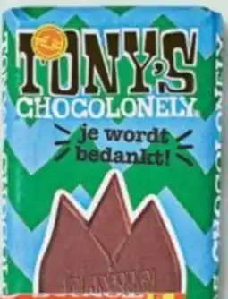 Sligro Tony's Chocolonely Chocoladerepen aanbieding