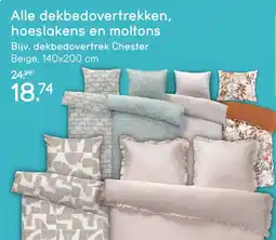 Leen Bakker Alle dekbedovertrekken, hoeslakens en moltons aanbieding