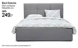 Leen Bakker Bed Dakota aanbieding