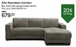 Leen Bakker Alle Aberdeen banken aanbieding