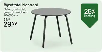 Leen Bakker Bijzettafel Montreal aanbieding