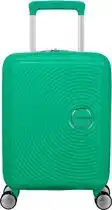 Amazon American Tourister Soundbox Mini - Spinner XS, Kindergepäck, 47 cm, 22 L, Grün (Bright Green) aanbieding