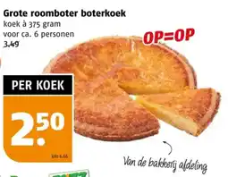 Poiesz Grote roomboter boterkoek aanbieding