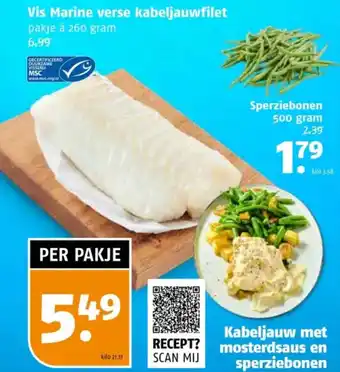 Poiesz Vis Marine verse kabeljauwfilet aanbieding