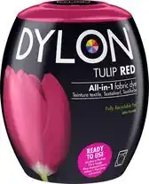 Bol.com DYLON Wasmachine Textielverf Pods - Tulip Red - 350g aanbieding