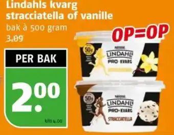 Poiesz Lindahls kvarg aanbieding