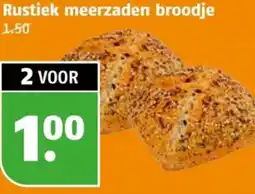 Poiesz Rustiek meerzaden broodje aanbieding