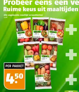 Poiesz Alle ongekoelde maaltijd verspakketten aanbieding