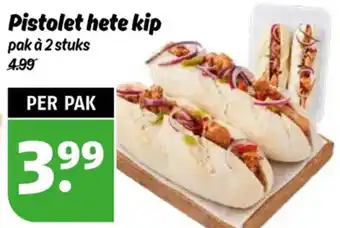 Poiesz Pistolet hete kip aanbieding