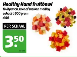 Poiesz Healthy Hand fruitbowl aanbieding