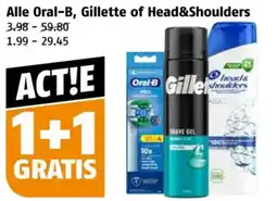 Poiesz Alle Oral-B, Gillette of Head&Shoulders aanbieding