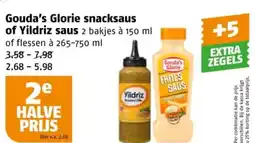 Poiesz Gouda's Glorie snacksaus of Yildriz saus aanbieding