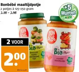 Poiesz Bonbébé maaltijdpotje aanbieding