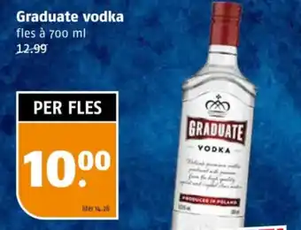 Poiesz Graduate vodka aanbieding