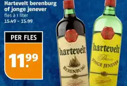 Poiesz Hartevelt berenburg of jonge jenever aanbieding