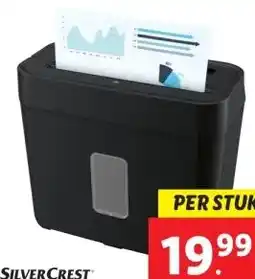 Lidl Papier-versnipperaar aanbieding