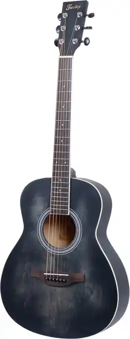 Bol.com Fazley W55-COL-BK-3/4 ColourTune western gitaar zwart aanbieding