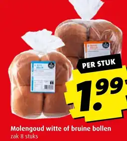 Boni Molengoud witte of bruine bollen aanbieding