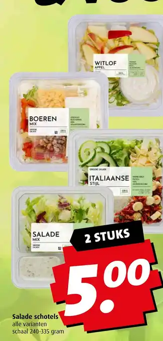 Boni Salade schotels aanbieding