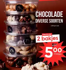 Zuivelhoeve CHOCOLADE DIVERSE SOORTEN aanbieding