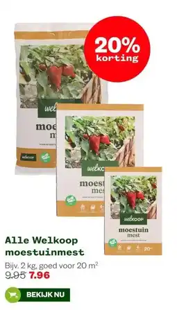 Welkoop Alle Welkoop moestuinmest aanbieding