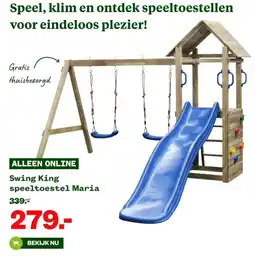 Welkoop Swing King speeltoestel Maria aanbieding