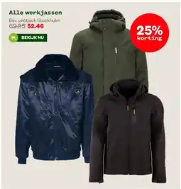 Welkoop Alle werkjassen Bijv. pilotjack Stockholm aanbieding