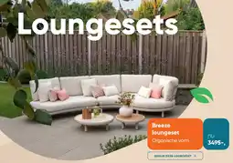 Van der Garde tuinmeubelen Breeze loungeset aanbieding