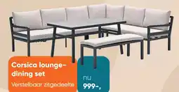 Van der Garde tuinmeubelen Corsica lounge- dining set aanbieding