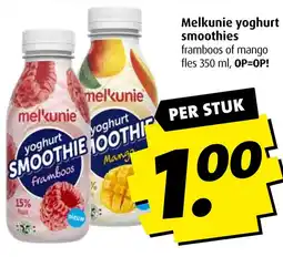 Boni Melkunie yoghurt smoothies aanbieding