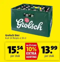 Boni Grolsch bier aanbieding