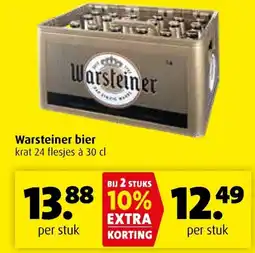 Boni Warsteiner bier aanbieding