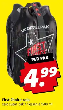 Boni First Choice cola aanbieding