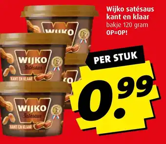 Boni Wijko satésaus kant en klaar aanbieding